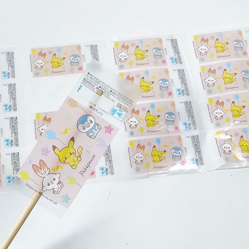 Cartoon Transparent Sticker