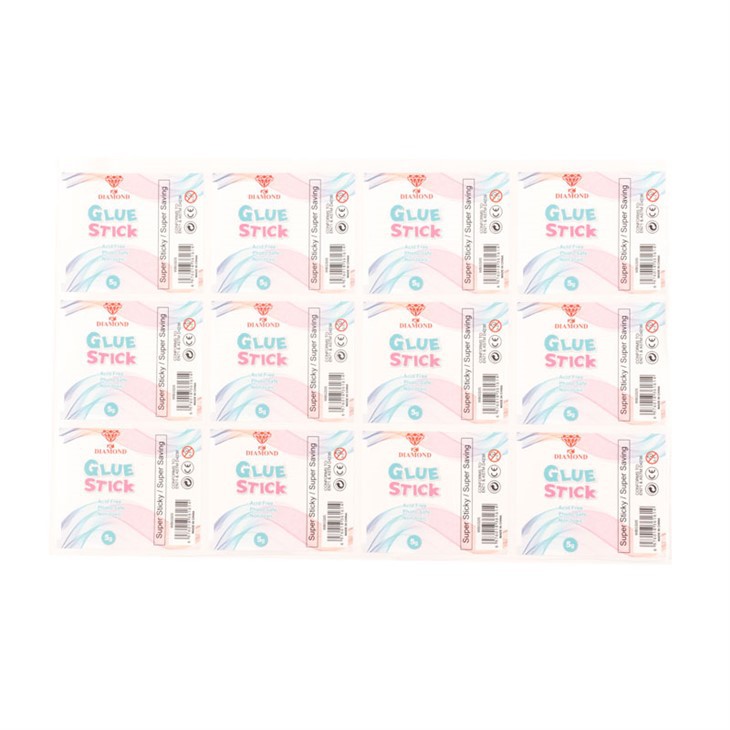 Printed Label For Stationery